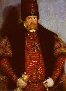 Lucas Cranach the Younger Joachim II, Electoral Prince of Brandenburg oil